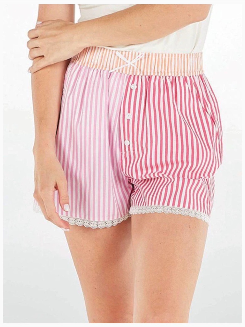 SIMPLY SERENA SLEEP SHORTS - HOT PINK - BY SIMPLY SOUTHERN NWT